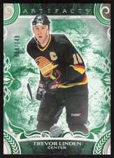 2024-25 Upper Deck Artifacts Emerald #167 Trevor Linden /149 Vancouver Canucks