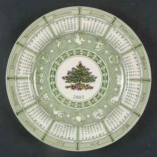 Spode Christmas Tree "2002" Calendar Plate 2283909