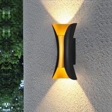 Modern LED Up Down Wall Light Sconce Lamp Fixture Outdoor Indoor Waterproof 12W