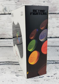 Retro Fighters Black D6 Wireless Controller for Dreamcast/PC/Switch - Brand New