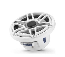 JL Audio M6-770X-S-GWGW marine Coaxial Speakers White Sport Grille 7.7  