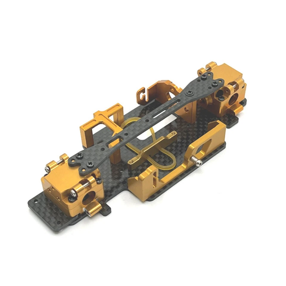 Metal RC Car Chassis For Wltoys 284131 k979 k989 k999 P929 P939 1/28 RC Replace - Image 2 of 4