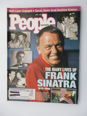 PEOPLE MAGAZINE JUNE 1, 1998 FRANK SINATRA TRIBUTE MATT LAUER DAYTIME EMMYS