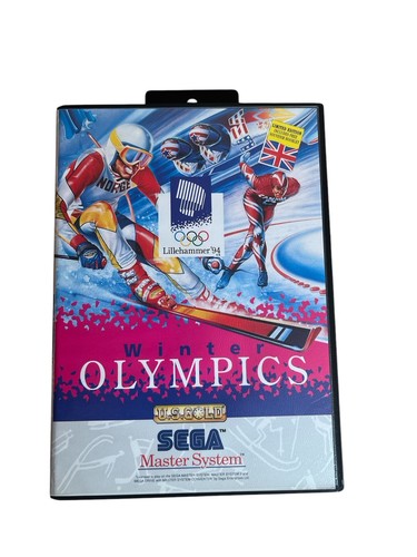 Winter Olympics Sega Master System + Box + Manual Video Game - Picture 1 of 5