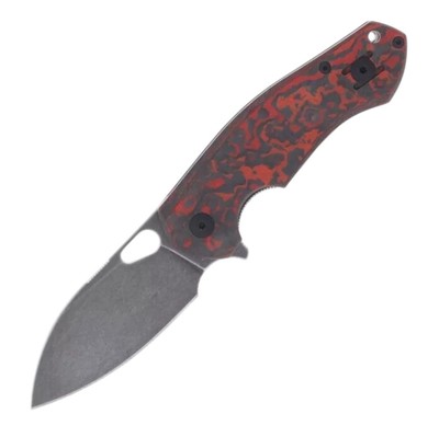 GiantMouse SMKW Exclusive Ace Biblio - Lava Flow Fat Carbon Fiber - Bohler M390