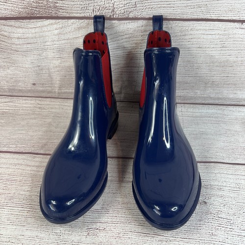 Lauren Ralph Lauren Tally Chelsea Rain Boots Pull-On Womens Size 10 - Picture 1 of 12
