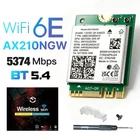 WiFi 6E Card M.2 2230 Intel AX210 Bluetooth 5.4 Tri-Band Laptop Network Adapter