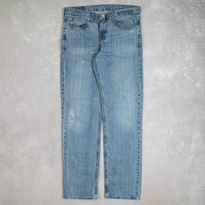 Levi's Vintage 514 Relaxed Fit Painter Jeans W33 X L32 Herren Blau Denim