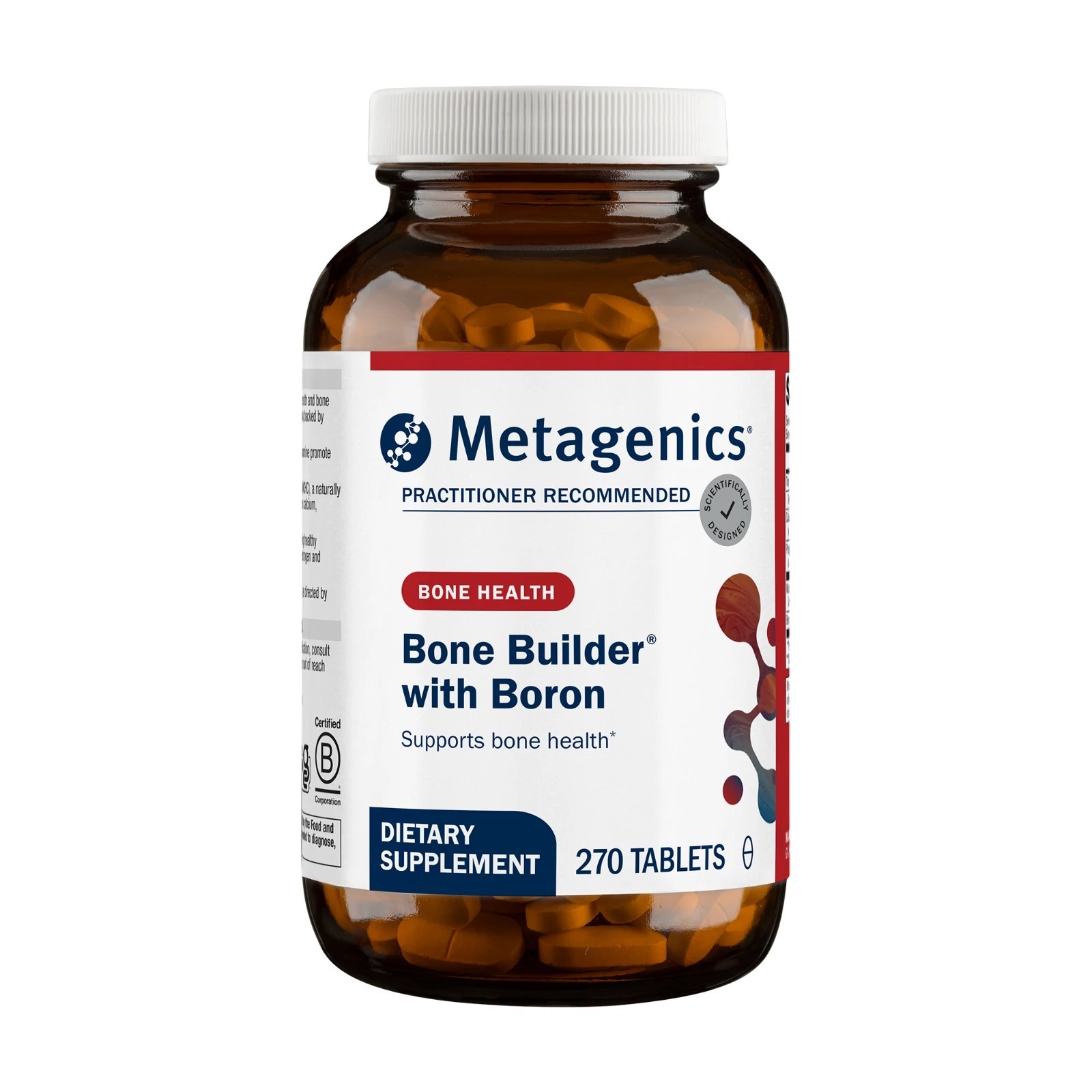 Metagenics Bone Builder with Boron - Support bone Health - 270 Tablets