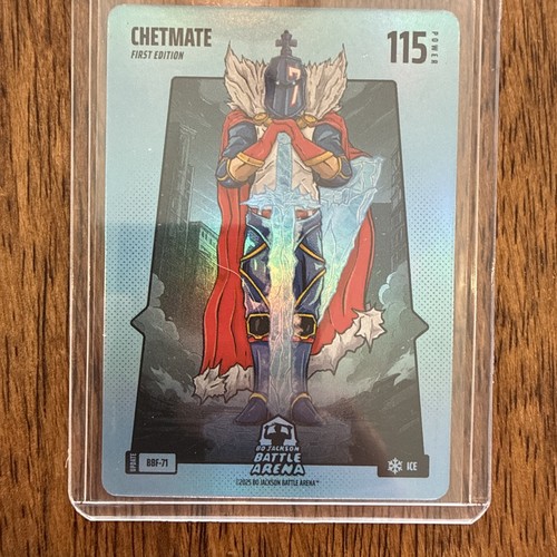 Bo Jackson Battle Arena #BBF-71 CHETMATE CHET HOLMGREN Blue Battlefoil