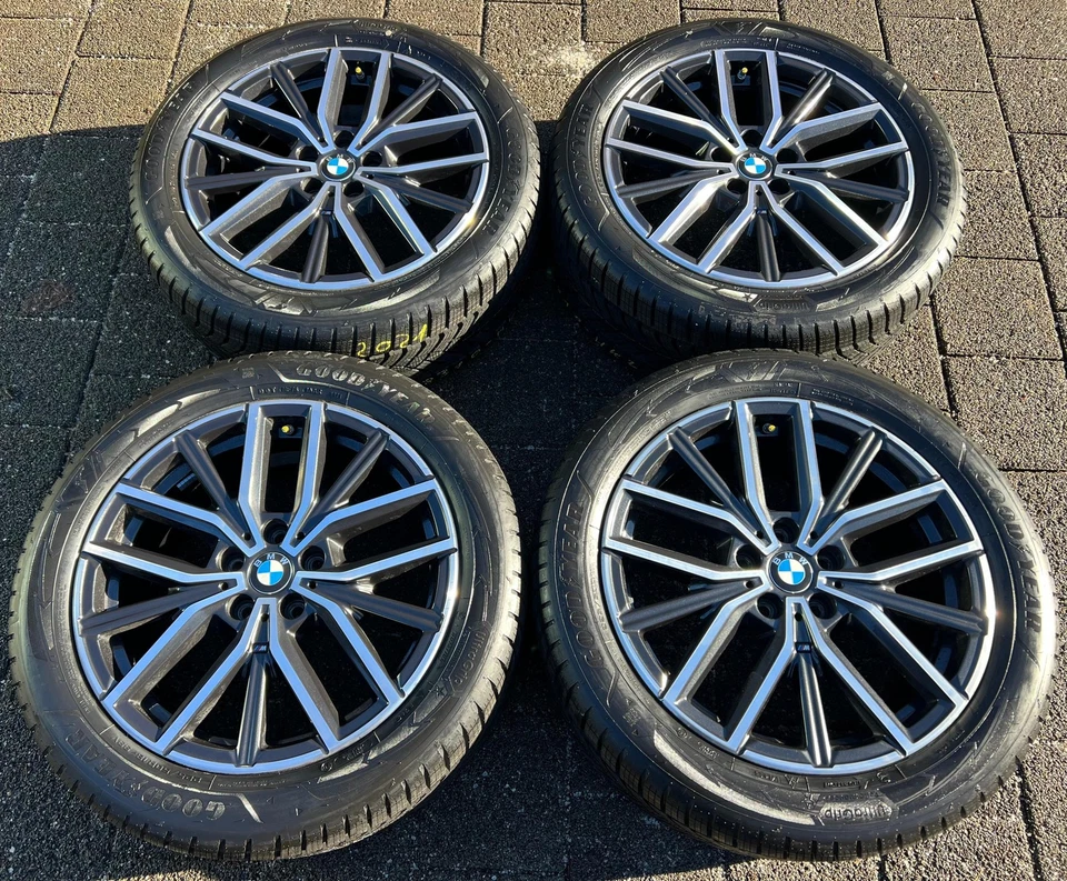 4 ORIGINAL 18" ALU WINTERRÄDER BMW 2ER REIHE ACTIVE TOURER U06 STYLING M838 RDKS - Bild 2 von 4