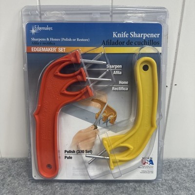 Edgemaker Set - Knife Sharpener Tool 330 -  Sharpen Polish Restore - NEW