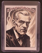 Horror Cinema: Back for Blood 2 (Gravestone) STORYBOARD card #SB9