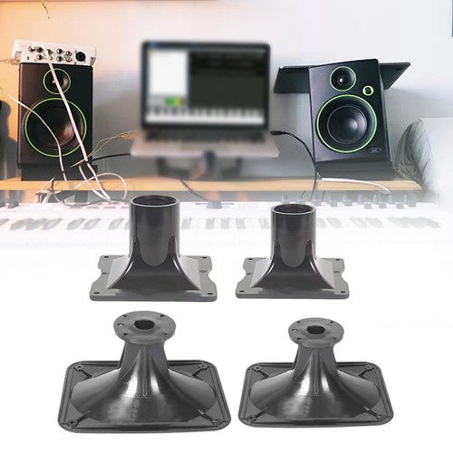 DECORNIJIA Soundbox-Abdeckung Schwarz - Akustikstoff Für Lautsprecher