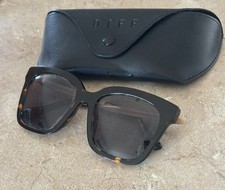 DIFF Eyewear Bella To-GR10P PRC Brown Tortoise Polarized Sunglasses Eyeglasses