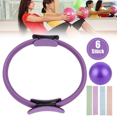 Pilates Ring Set Pilates Ball Tragbar Essential Multifunktional Für Frauen