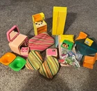 Vintage Barbie Dream House Furniture Lot