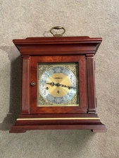 (B38) Howard Miller Thomas Tompion 8 Day Triple Chime Clock 612-436 Working