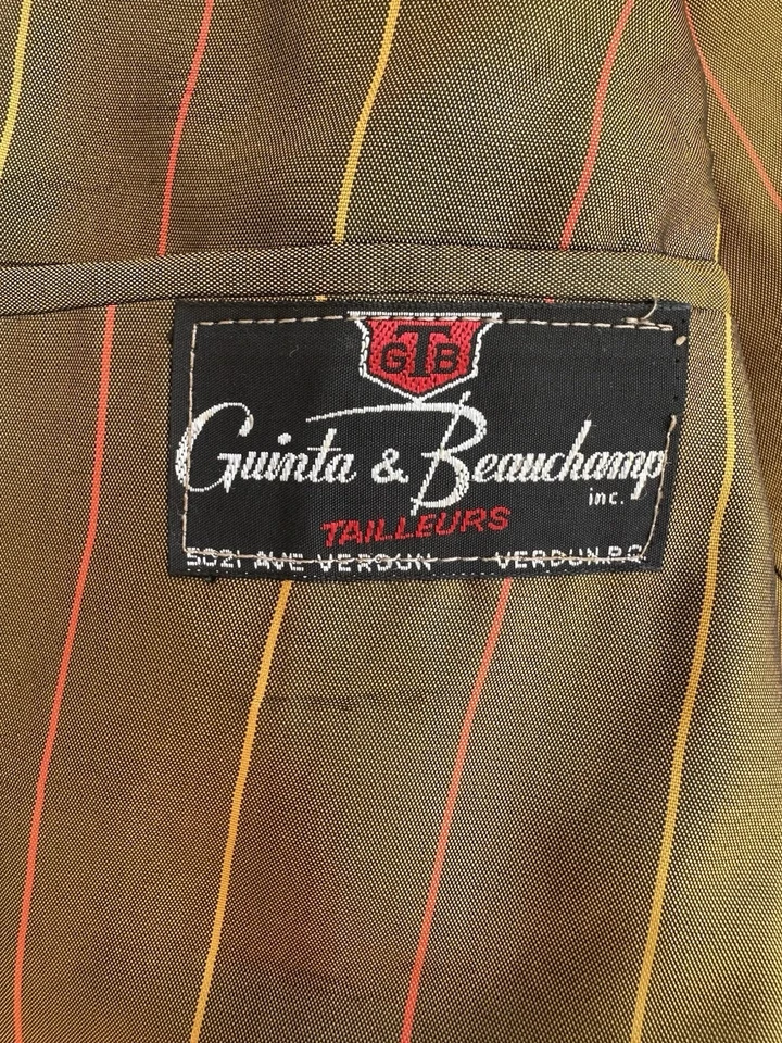 Chaqueta Blazer Vintage 44 R Para Hombres Stuff Lilly Pulitzer Estilo Islas Sandwich 1970 L Foto 2 de 4