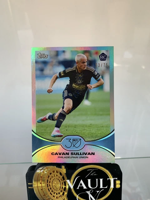 2025 Topps Mls 30th Anniversary Collection - Cavan Sullivan Silver Foil /75 (RC)