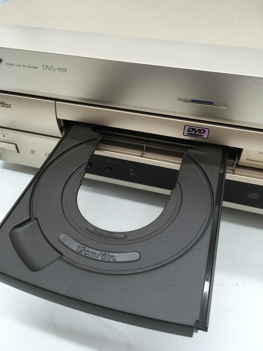 Serviced】Pioneer DVL-919 LD DVD CD Player 100V w/ Remote