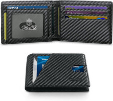 Wallet for Men Slim 11 Credit Card Holder RFID Blocking Small Men'S Wallet Bifol