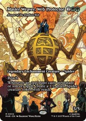 Master Weaver, Web Protector - Arasta of the Endless Web (Borderless) #32 Marvel Eternal-Legal