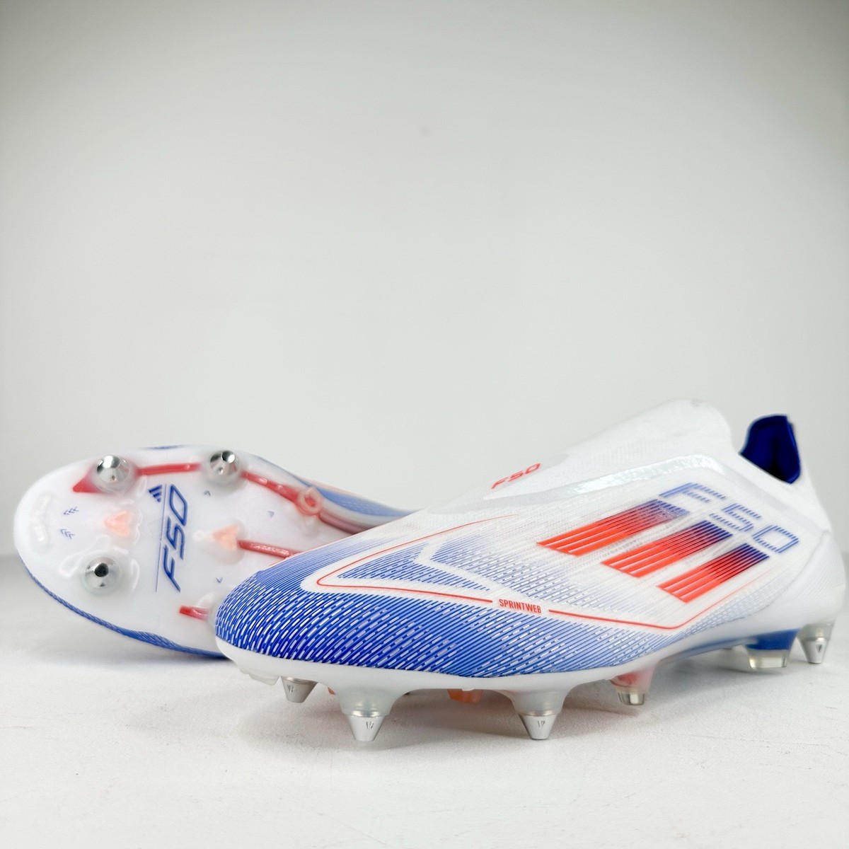 ADIDAS F50 ELITE⚽️ LL SG LACELESS SOFT GROUND SOCCER CLEATS