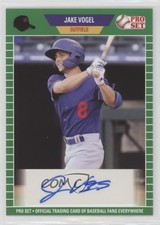 2021 Leaf Pro Set Baseball Blaster Auto Green Jake Vogel #PS-JV1 Auto 0h1