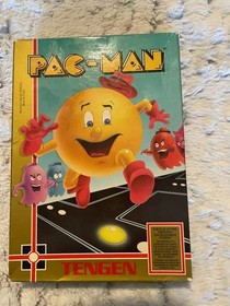 Pac-Man [Tengen Black] - (Nintendo Entertainment System NES) COMPLETE