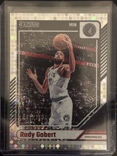 #95 Rudy Gobert 088/149 Red Disco - 2024-25 Donruss Basketball