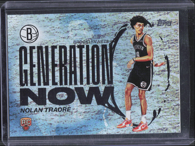 2025-26 Topps Basketball Nolan Traore Generation Now Rookie