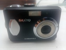 Sanyo VPC-603 6.0MP Digital Camera - Working But Battery Door Is Broke