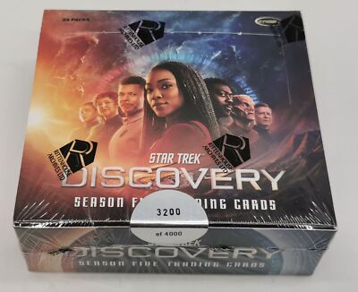 Star Trek Discovery Season Five 5 Trading Cards Box (Rittenhouse 2024) LIMITIERT