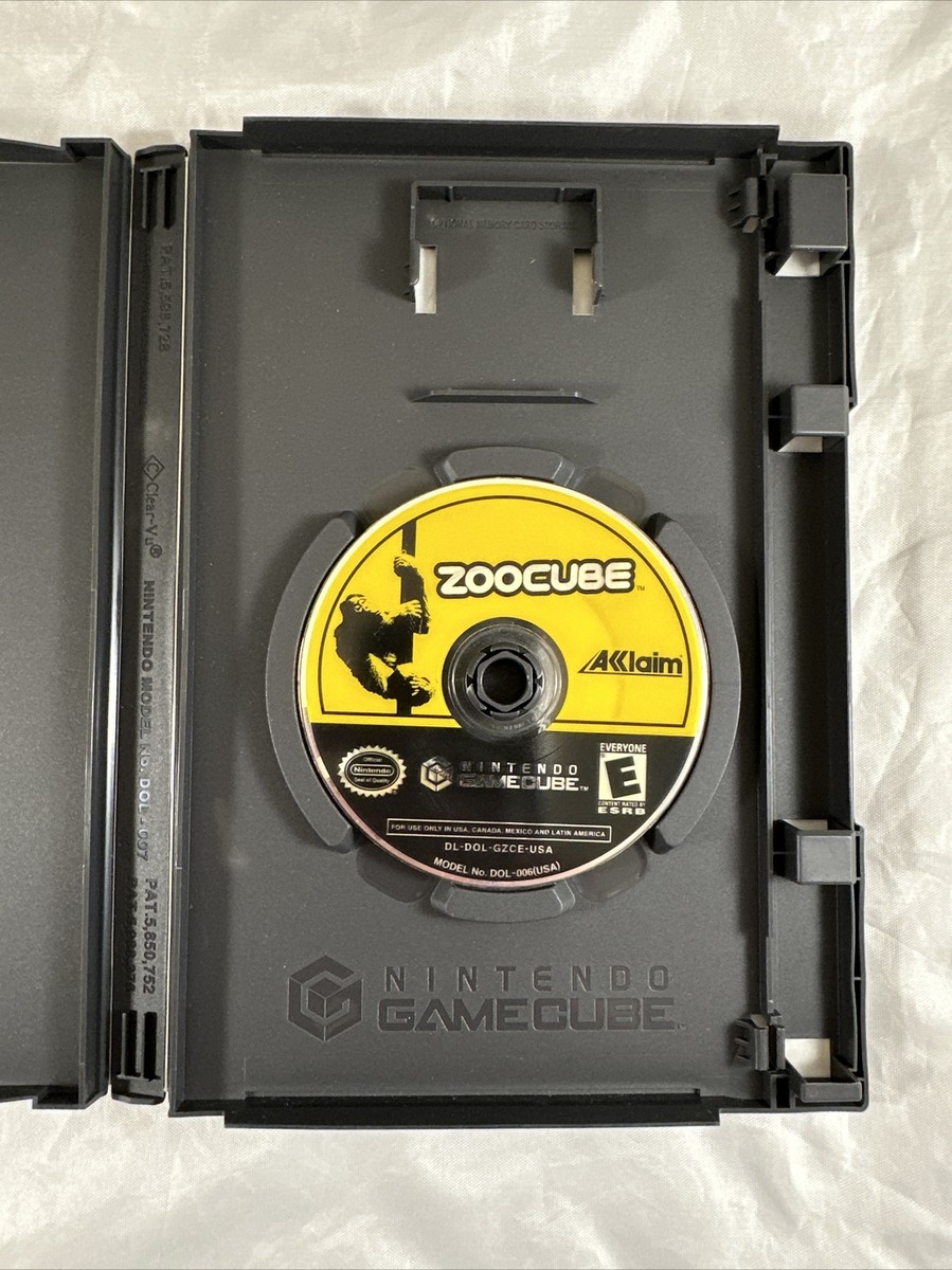 ZooCube (Nintendo GameCube, 2002) Game and Case, no manual