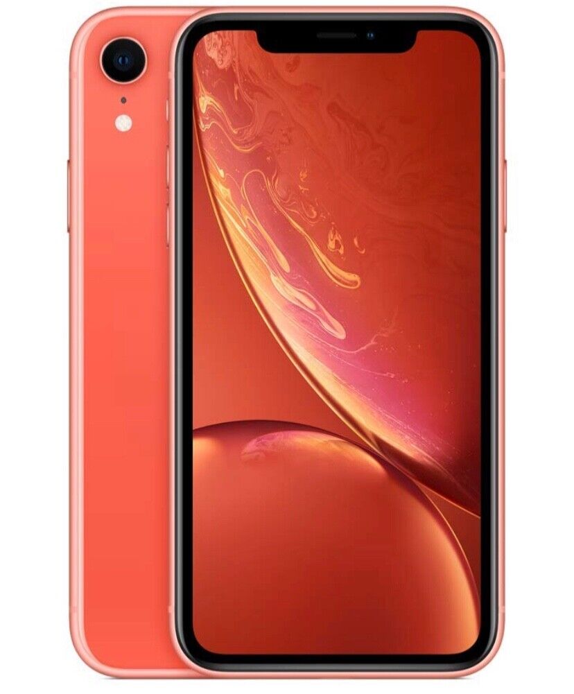 Apple iPhone XR Coral- 128GB - (Unlocked) No scratch or Apple iPhone XR Coral- 128GB - (Unlocked) No scratch or