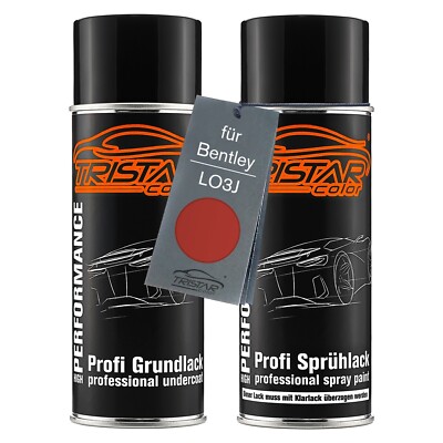 Autolack Spraydosen Set für Bentley LO3J Coral Metallic Grundlack Basislack