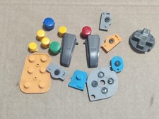 Genuine Nintendo 64 N64 Controller Buttons  Pads Full Replacement Kit - Restore