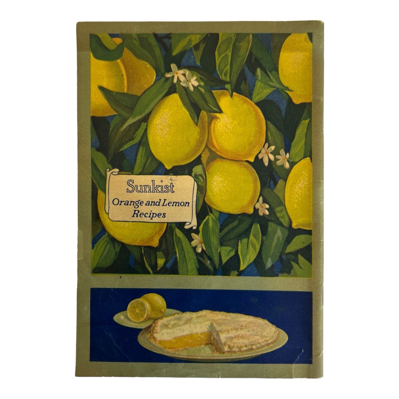 1916 SUNKIST ORANGE AND LEMON RECIPES BOOKLET