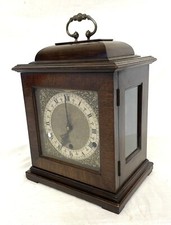 Westminster Chime Musical Mahogany Mantel Bracket Clock
