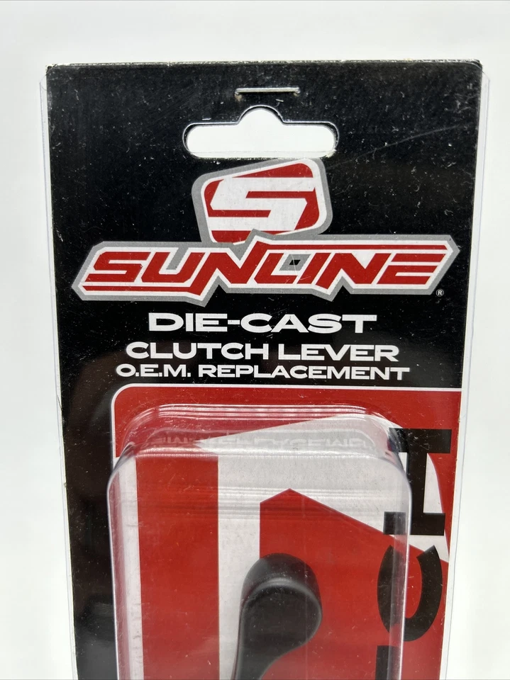 Palanca de embrague Sunline Die Cast negra 02-04-002 KX/DR/TTR para Kawasaki, Suzuki, ñame Foto 3 de 4