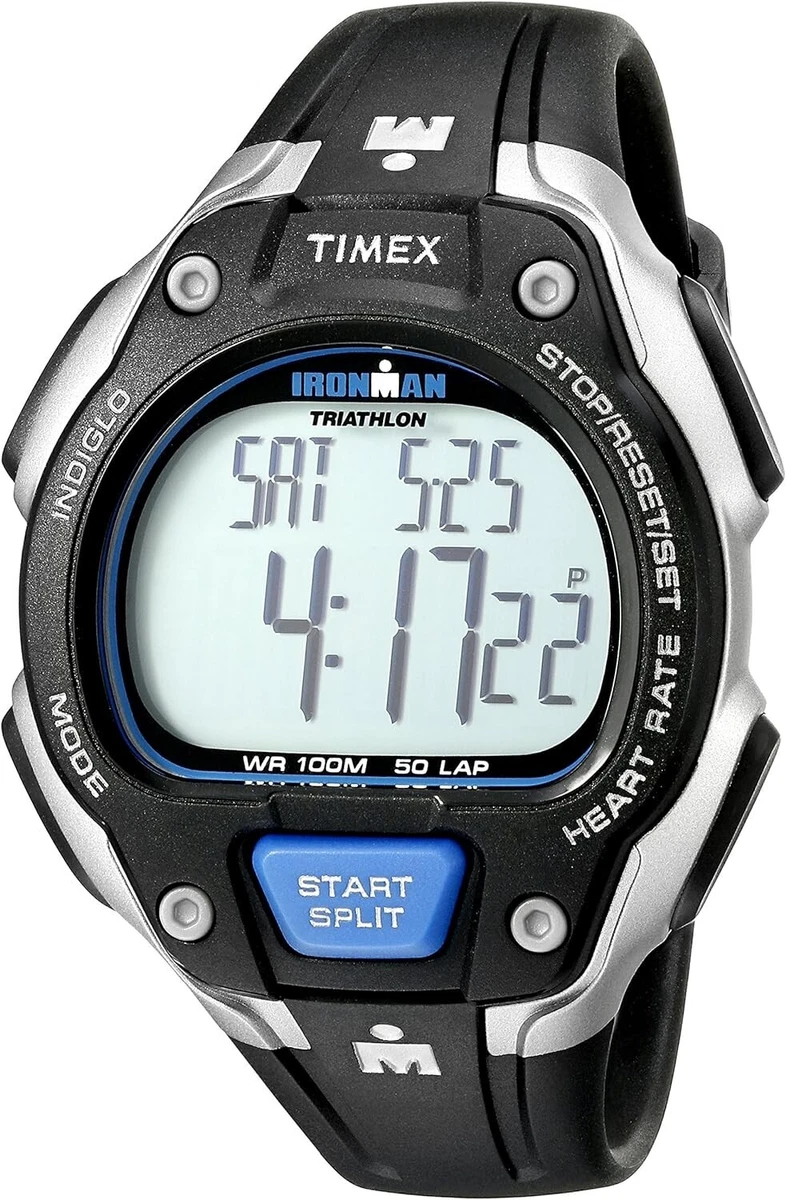 Timex ironman watch sales with heart rate monitor