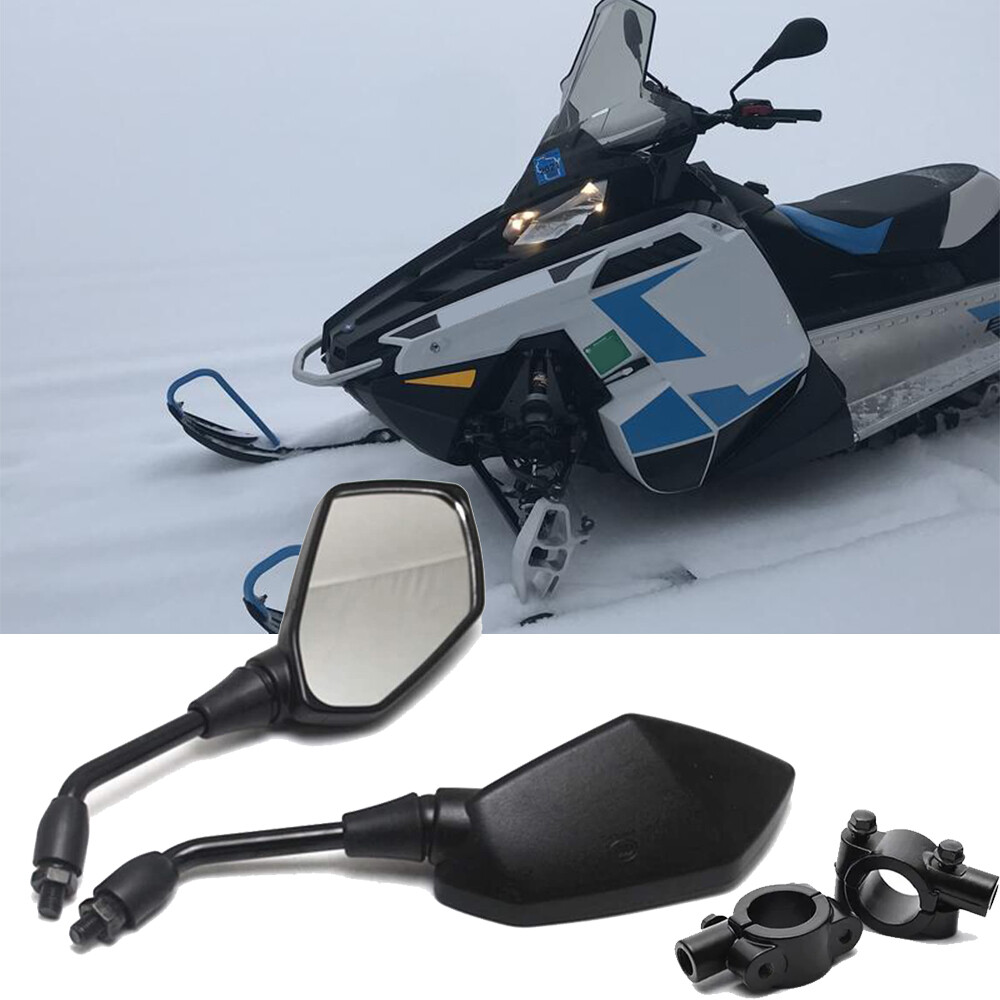 For Polaris Indy SPA Snowmobile Rearview Side Mirror 7/8