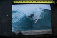 Randy Wright 80's Drop In Beach Close-Up OG Surfer Dogtown Vintage Surfing PHOTO
