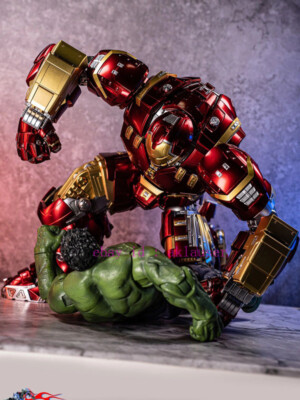 threezero DLX Marvel Hulkbuster フィギュア Marvel Studios: The Infinity SagaDLX Iron Man Mark 44 “Hulkbuster