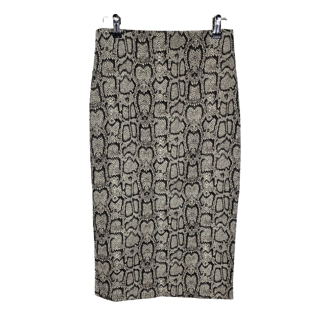 Faldas estampado animal Zara Algodón para Mujeres