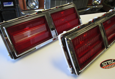 1975-1979 Nova Tail Light Tail Lamp Assembly Pair 75 76 77 78 79