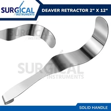 DEAVER Retractor 2" x 12" Surgical Medical Instruments Stainless German Grade