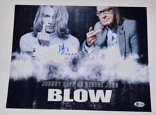 George Jung Signed 11x14 Photo Blow Boston Smuggler Johnny Depp Beckett COA