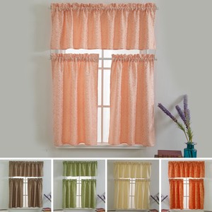 New Ready Made Kitchen Window Voile Cafe Net Short Curtains Panel